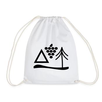 Timeout - Drawstring Bag - white - Front