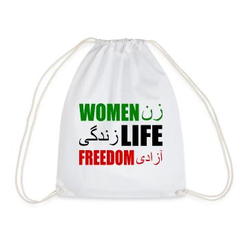 Women life freedom - Sac de sport léger - blanc - Devant
