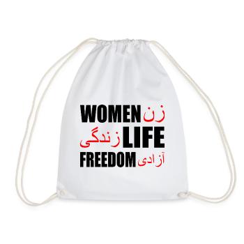 Women life freedom - Sac de sport léger - blanc - Devant