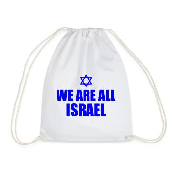 We are all israel - Sac de sport léger - blanc - Devant