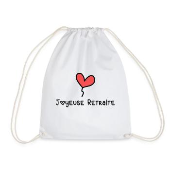 RETRAITE - Sac de sport léger - blanc - Devant