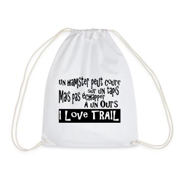 Trail Ours Hamster - Sac de sport léger - blanc - Devant