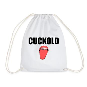 Cuckold - Turnbeutel - Weiß - Vorne