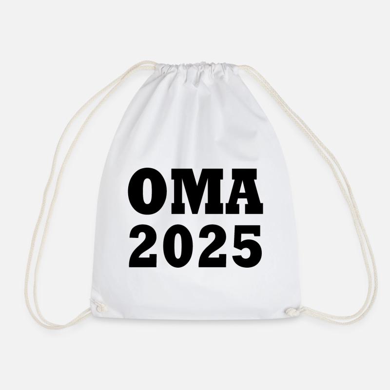 Oma 2025 - Turnbeutel - Weiß