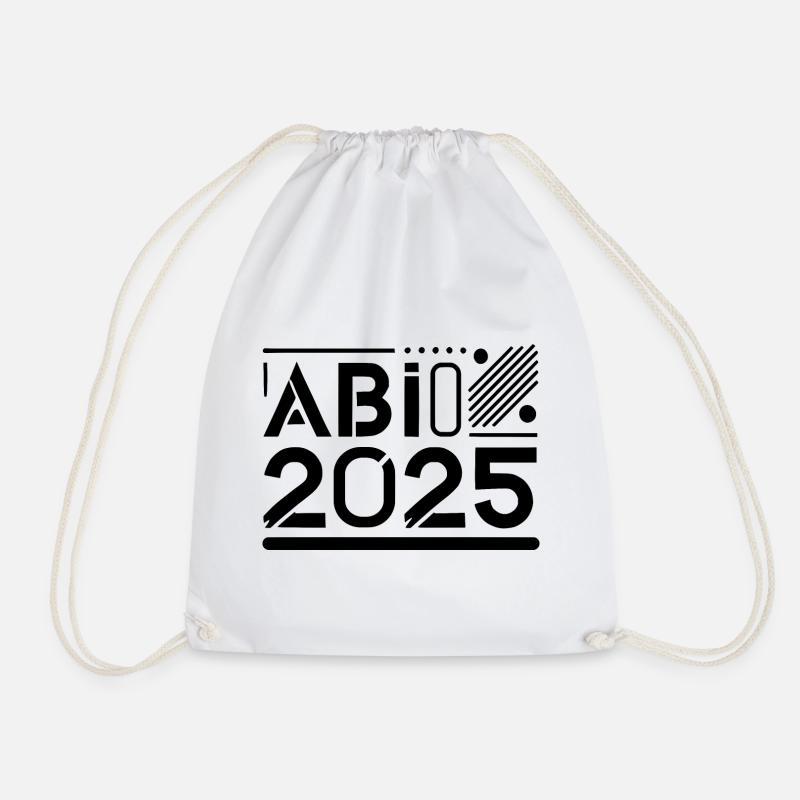 Abi 2025 - Turnbeutel - Weiß