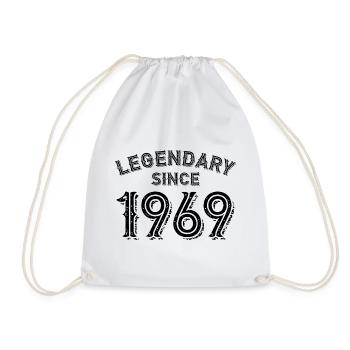 Legendary Since 1969 - Drawstring Bag - white - Front