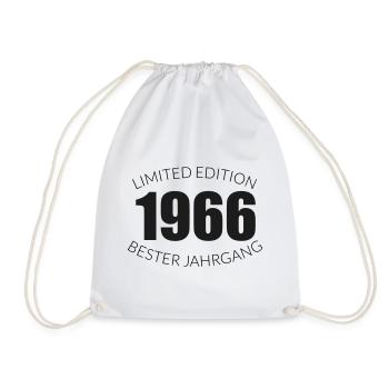 60th Anniversary - 1966 - Limited Edition - Best - Drawstring Bag - white - Front