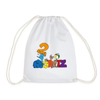 Moritz fête ses 2 ans - Sac de sport léger - blanc - Devant