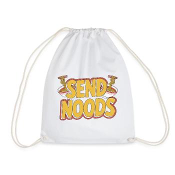 Ramen Send Noods Loves Japanese Food Ramen Chef - Turnbeutel - Weiß - Vorne