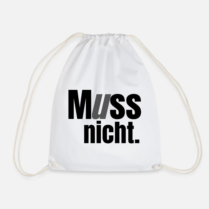 Ce n’est pas obligé de l’être - Sac de sport léger - blanc