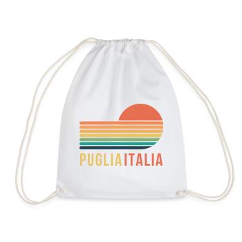 Pouilles, Italie - Sac de sport léger - blanc - Devant