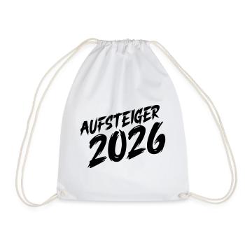 Promoted in 2026 - Drawstring Bag - white - Front