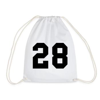 28 - Sac de sport léger - blanc - Devant