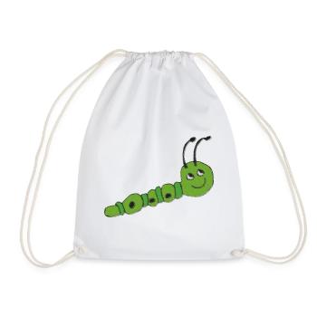 Impressionnisme de chenille - Sac de sport léger - blanc - Devant