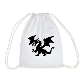 Dragon - Turnbeutel - Weiß - Vorne