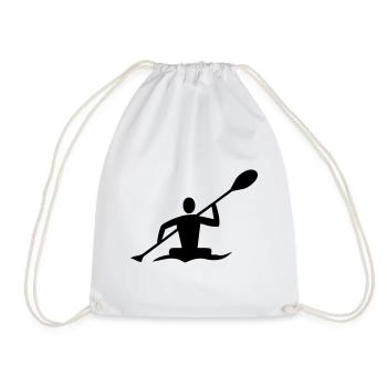 Canoe - Drawstring Bag - white - Front
