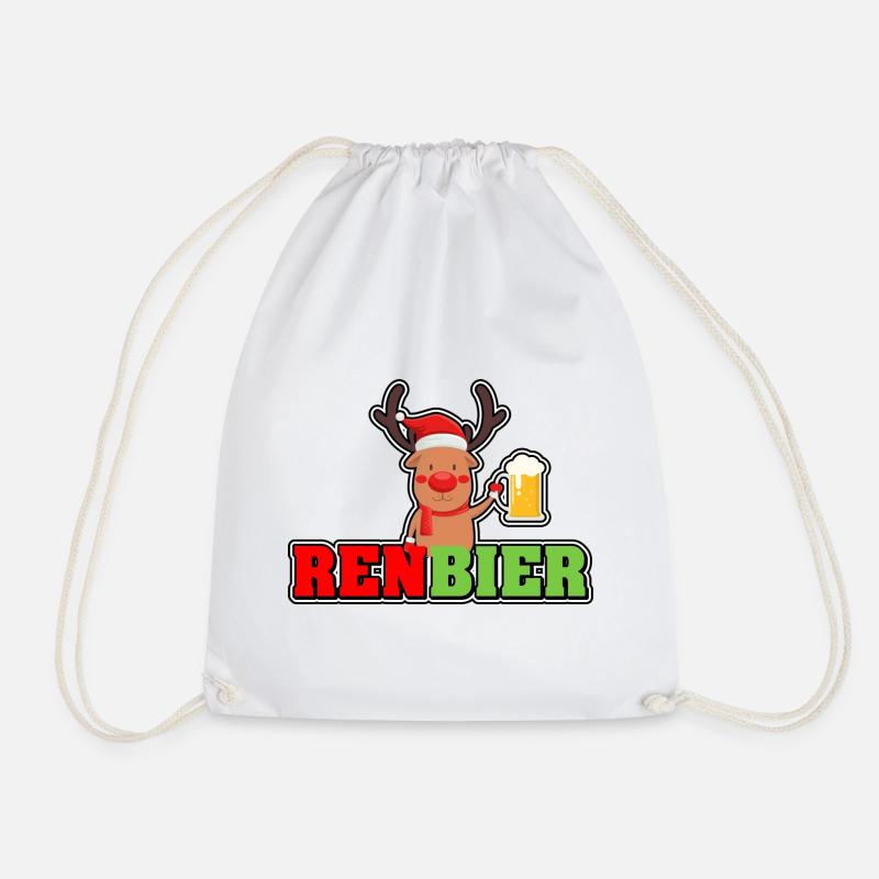RenBier - Turnbeutel - Weiß