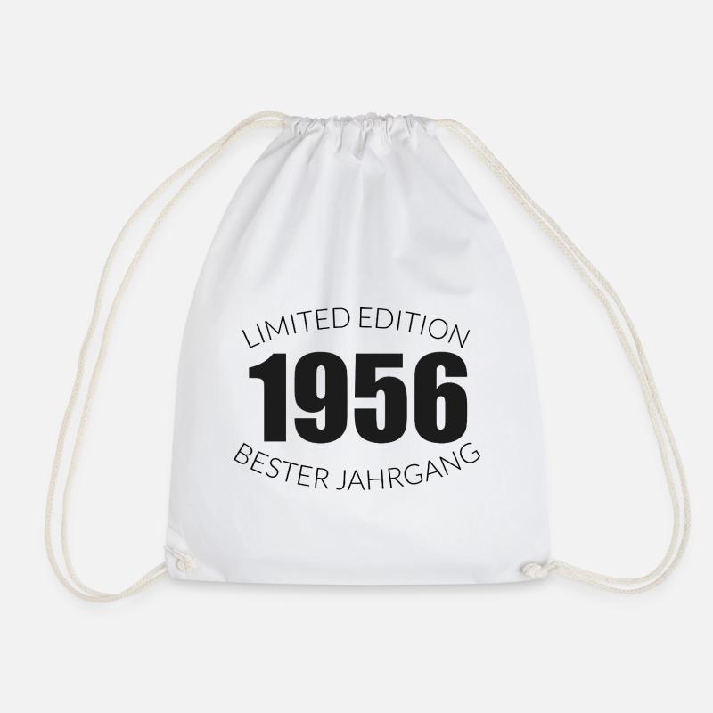 70. Geburtstag - 1956 - Limited Edition - Bester - Turnbeutel - Weiß