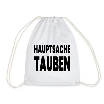 Doves - Drawstring Bag - white - Front