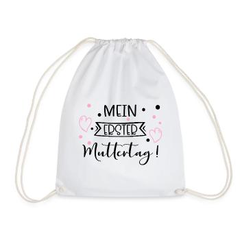 Erster Muttertag Baby - Turnbeutel - Weiß - Vorne