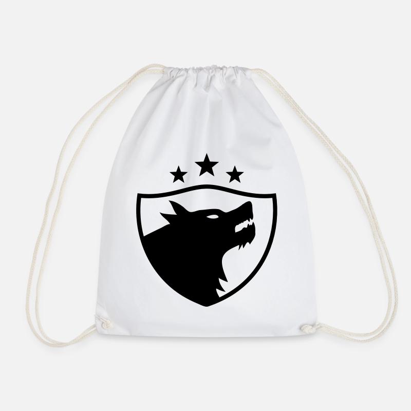 guidés - Drawstring Bag - white