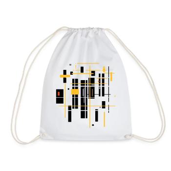 Architecture minimaliste - Sac de sport léger - blanc - Devant