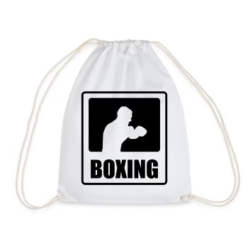 Boxing - Sac de sport léger - blanc - Devant