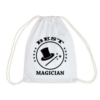 Best Magician - Sac de sport léger - blanc - Devant