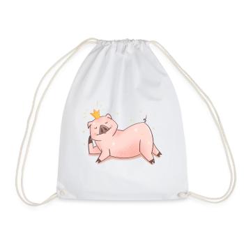 Princesse Cochon - Sac de sport léger - blanc - Devant