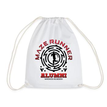 Wicked is good - Drawstring Bag - white - Front
