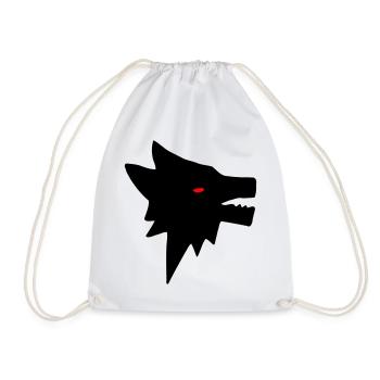 Wolf - Turnbeutel - Weiß - Vorne