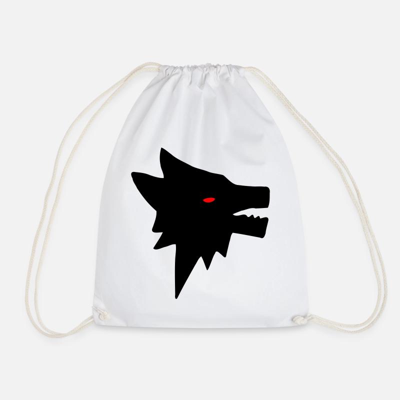 Wolf - Turnbeutel - Weiß