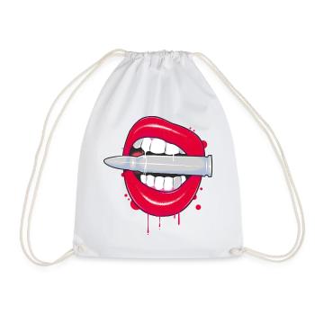 Kiss Kiss Bang Bang - Sac de sport léger - blanc - Devant