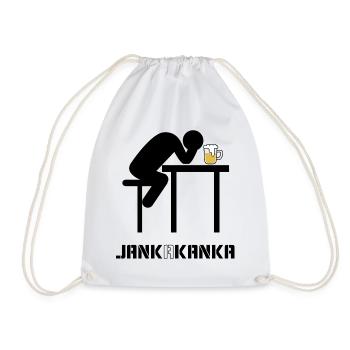 JANK A KANKA - Turnbeutel - Weiß - Vorne
