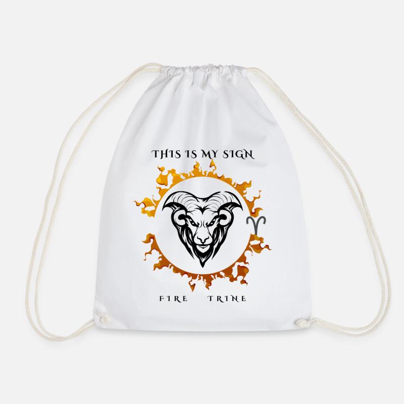 Mon signe Bélier - Sac de sport léger - blanc