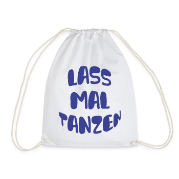 Lass mal Tanzen! - Turnbeutel - Weiß - Vorne