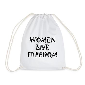 Women life freedom - Sac de sport léger - blanc - Devant