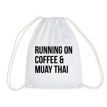 Muay Thai - Drawstring Bag - white - Front
