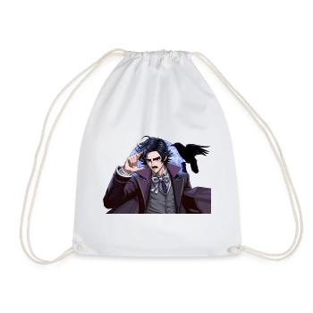 Magicien nocturne au clair de lune - Sac de sport léger - blanc - Devant