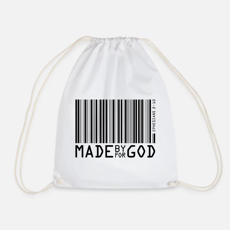 made by god - Turnbeutel - Weiß
