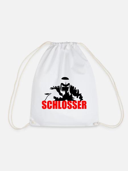 Schlosser - Turnbeutel - Weiß