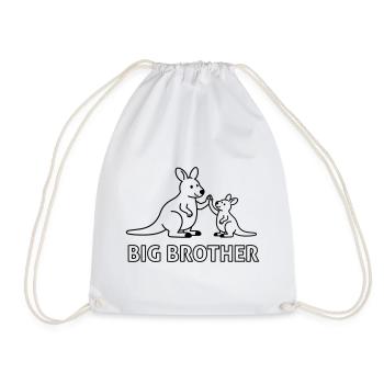 frère aîné - Sac de sport léger - blanc - Devant