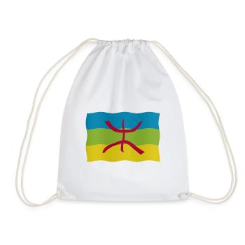 Drapeau amazigh - Sac de sport léger - blanc - Devant