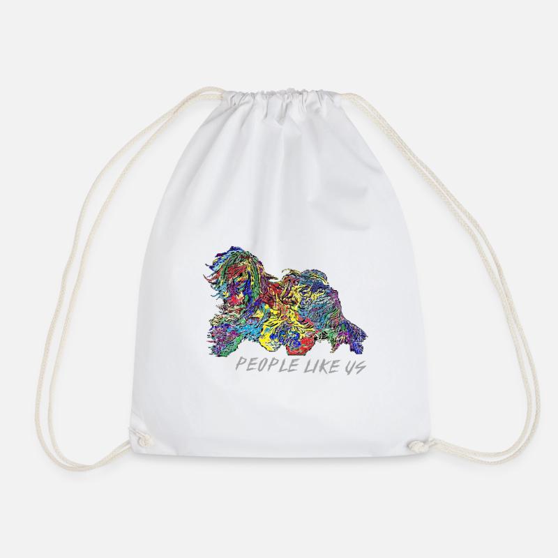 rainbow Tibetan - Turnbeutel - Weiß