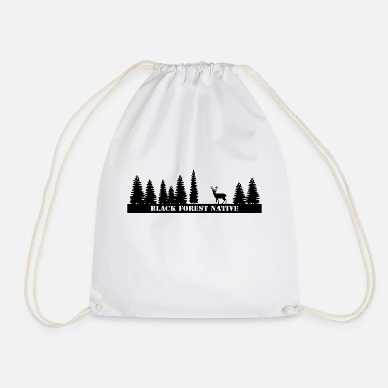 Black Forest Native - Turnbeutel - Weiß
