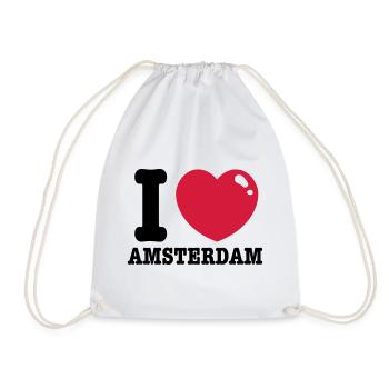 amsterdam - Sac de sport léger - blanc - Devant