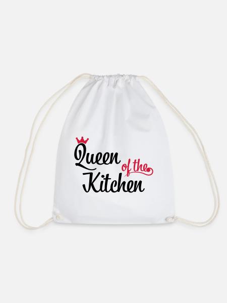 Queen of the Kitchen - Turnbeutel - Weiß