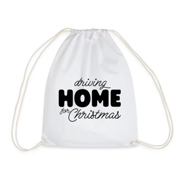 Noël à la maison - Sac de sport léger - blanc - Devant