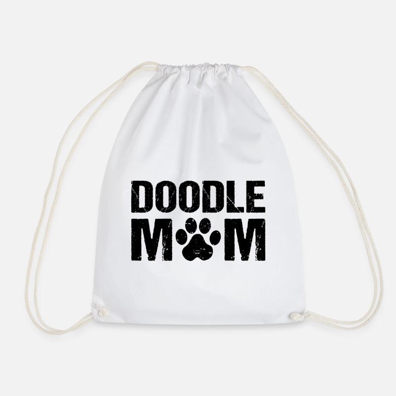 Doodle Mom Doodle Hunde - Turnbeutel - Weiß