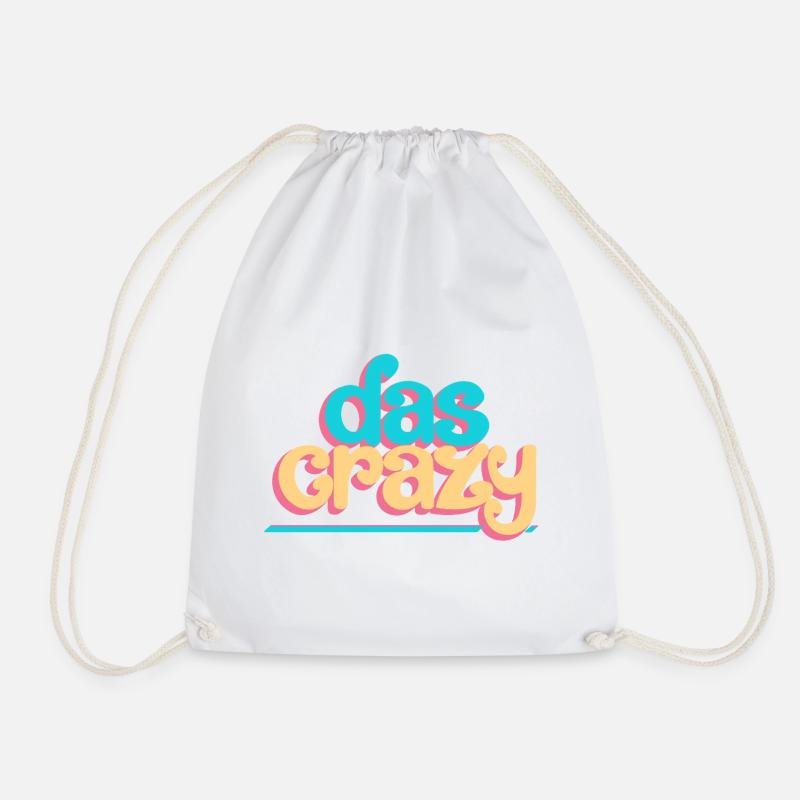 The Crazy - Drawstring Bag - white
